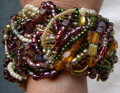 Beaded Cuff - Side View