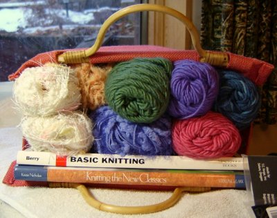 Beginning Knitter Gift Bag