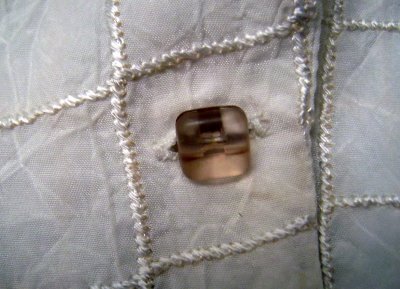 Vintage Glass Button