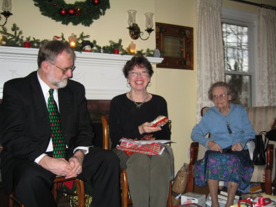 Kathy with Ernie and Teresa