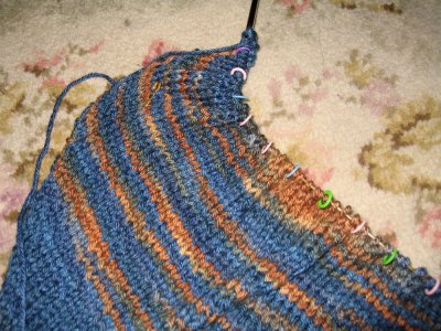 shawl for Knitting Olympics