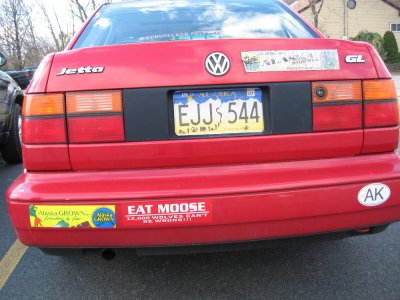 Alaska car in Albany