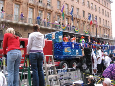 Our first truck parade