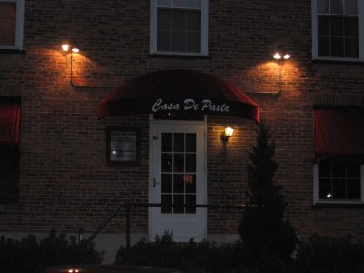 Casa de Pasta looked like a funeral home from the outside but the Italian food was excellent.jpg