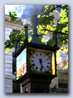 Painted Clock
