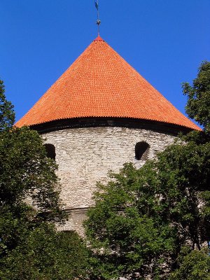 A Tallinn old town tower