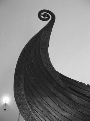 In the Viking Ship Museum
