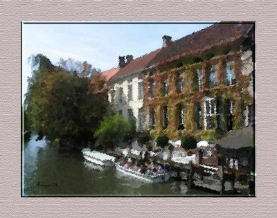 The canals of Bruges