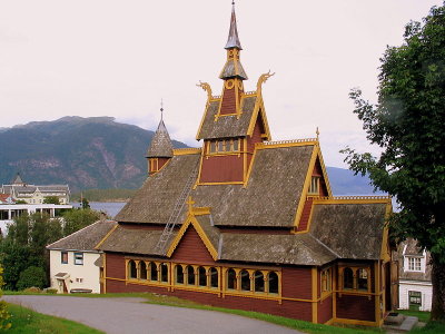 A Stave Church, Balestrand, Norway