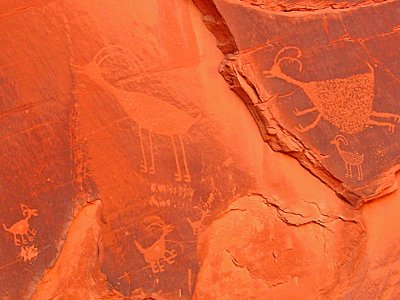 Anasazi rock art, Monument Valley