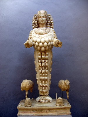 The statue of Artemis