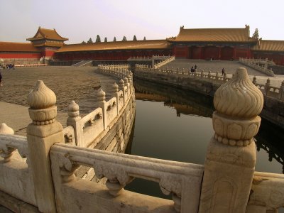 Crossing the Golden Water in the Forbidden City
