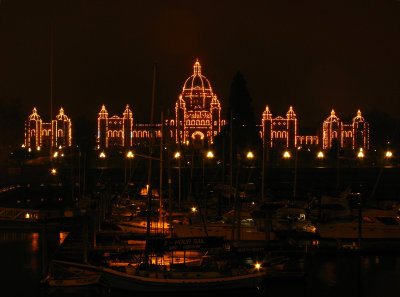 The British Columbia Legislature building