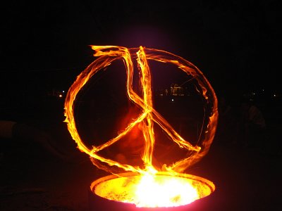 Fire Writing at Kakadu National Park