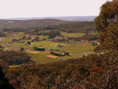 The Adelaide Hills, around the area of Piccadilly