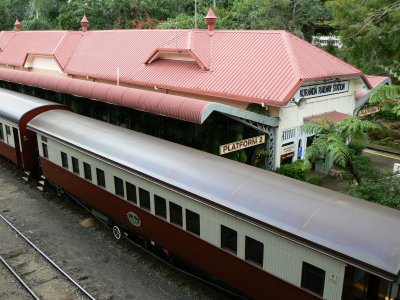train station at Kuranda