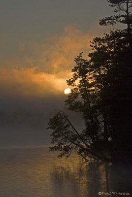 Raquette Lake sunrise