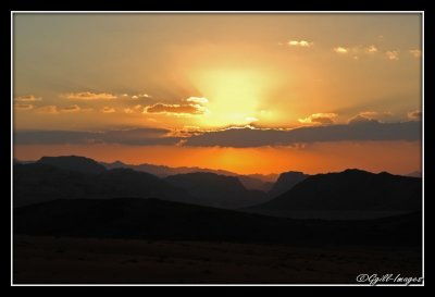 Le désert du Wadi Rum