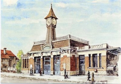 La Gare en 1950