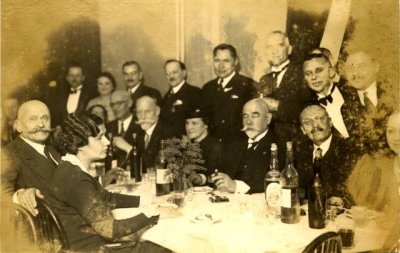 Diner des notables Aulnaysiens  en Janvier 1924