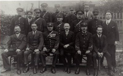 Des officiels d'Aulnay en 1906