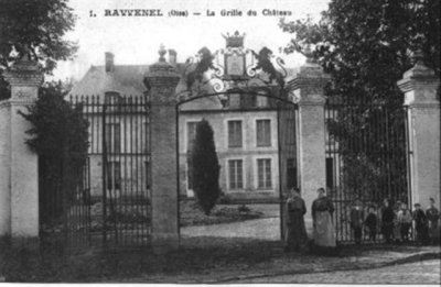 Chateau de Ravenel en 1900