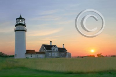 Highland Lighthouse Sunset, North Truro, MA
