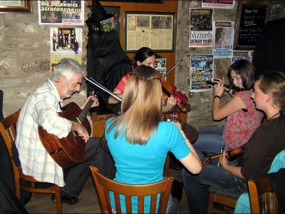 Music session at McGrory's