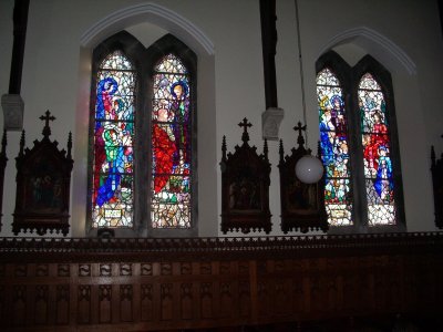 windows at Presentation Sisters' convent