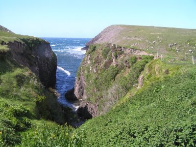 Brandon Creek where tradition says St. Brendon began his voyage