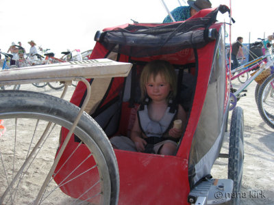 Ready to go in the Chariot