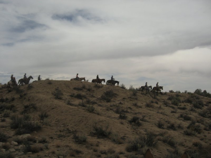 Riders on the ridge