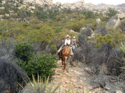 Arturo leading the group