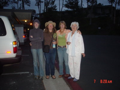 Early morning departure from Mom's