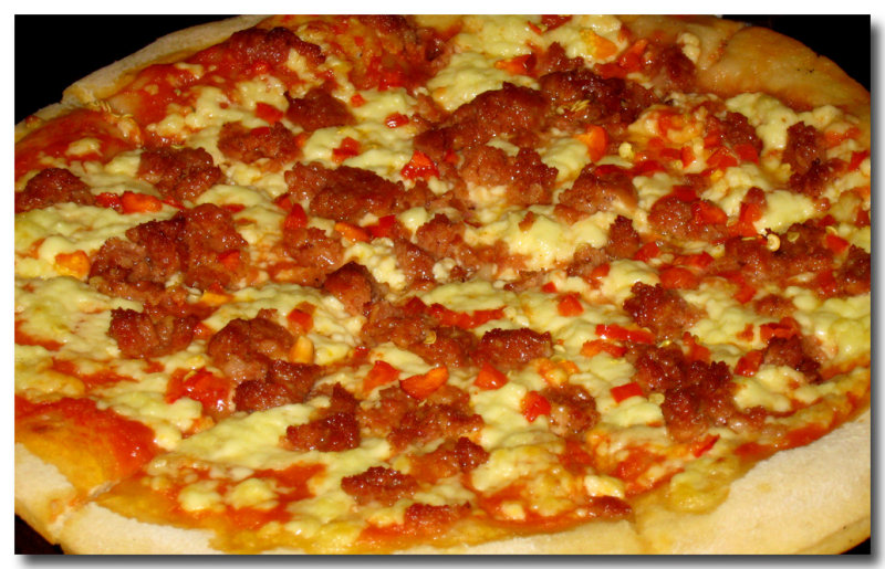 Sausage Pizza