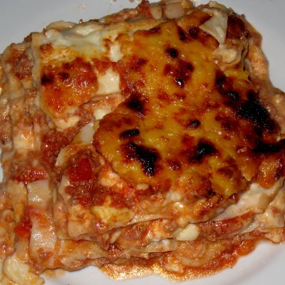 Lasagna (Lasagne in Spanish)
