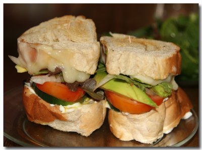 Veggie Breakfast Sandwich