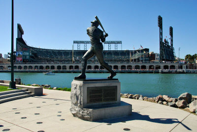 AT&T park across McCovey cove