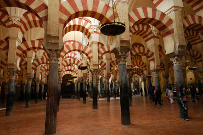 36 of the mezquita columns