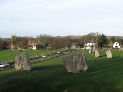 Avebury and its stones by day