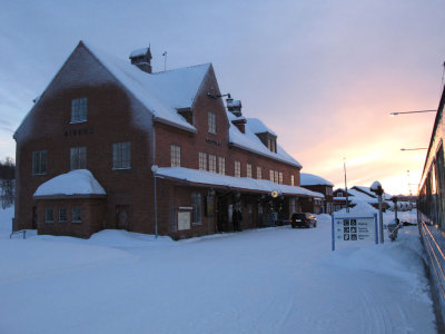 Kiruna train station