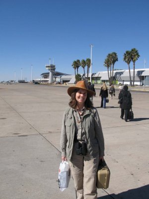 Landed at Windhoek, Namibia