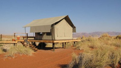 Our next tent, at Wolwedans Dunes Camp