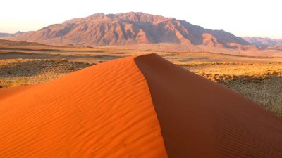 Dune that we climbed for sundowners