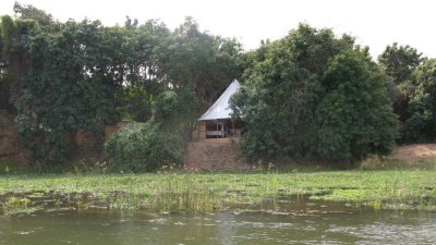 Our chalet at Sausage Tree Camp