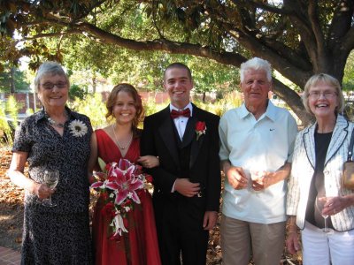 With grandparents