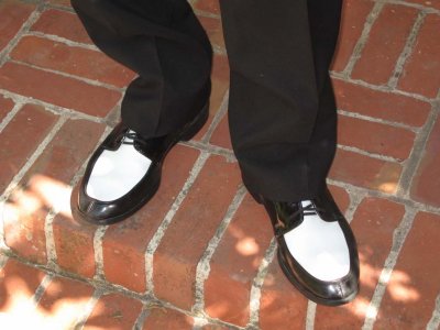Mark's spiffy shoes
