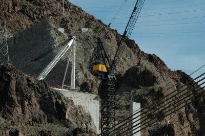 Bridge construction Hoover Dam