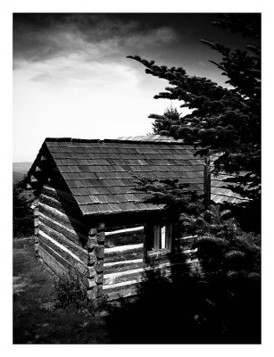 A Leconte cabin looking northeast