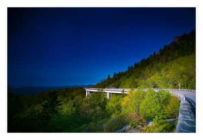 Sunrise at Linn Cove Viaduct